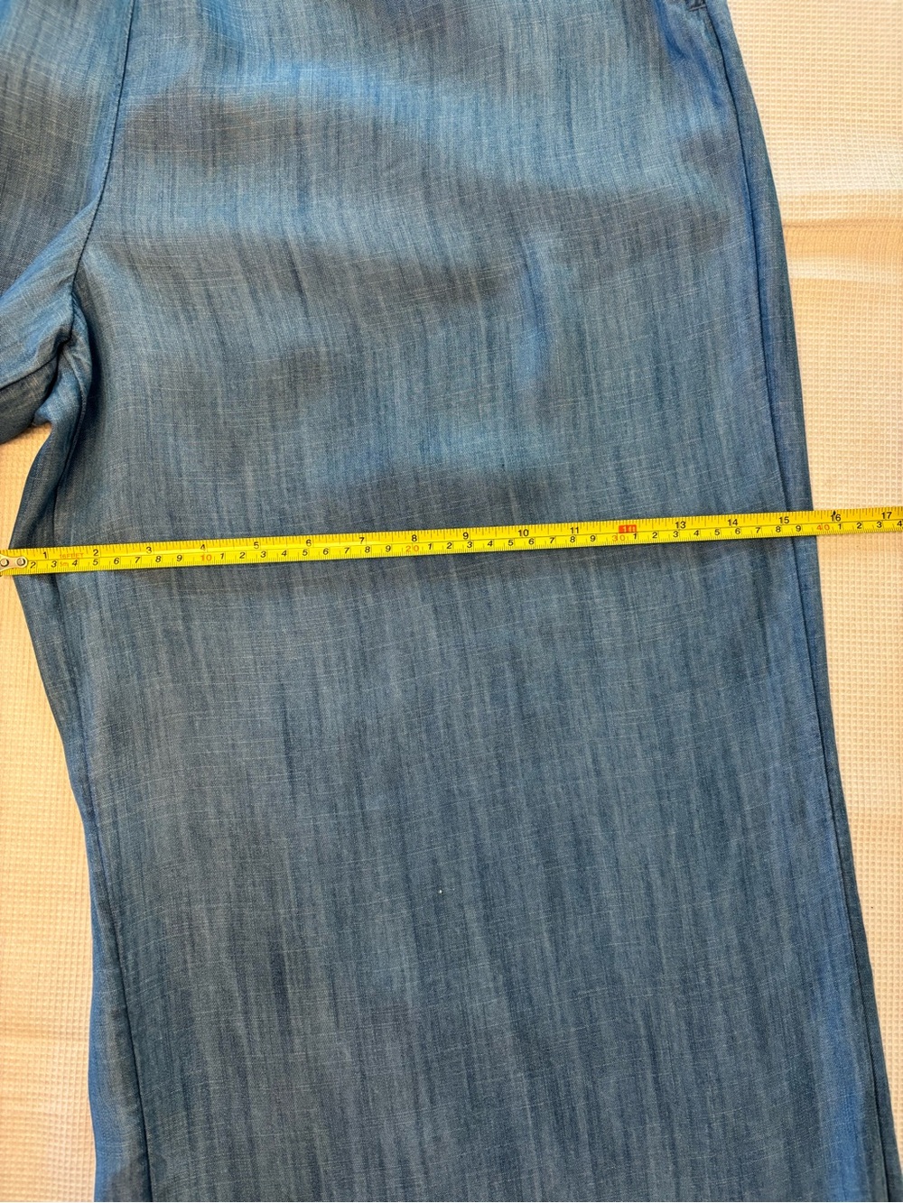Lands' End Soft Indigo Sleeveless Jumpsuit - Picture 14 of 14